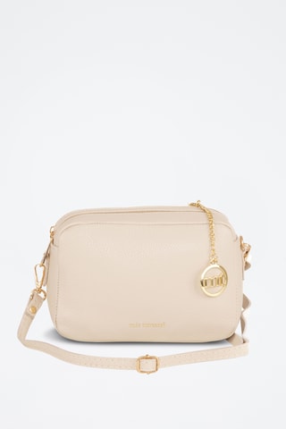 Sac bandoulière en cuir Astolfo - Beige