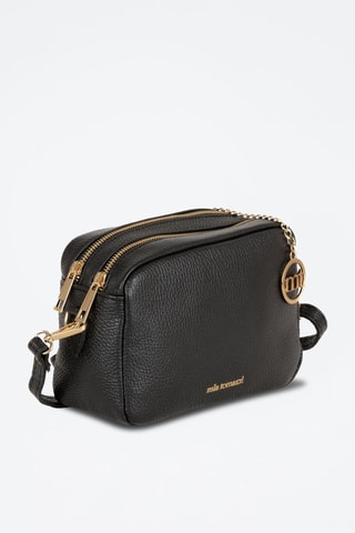 Borsa a tracolla in pelle Astolfo - Nero