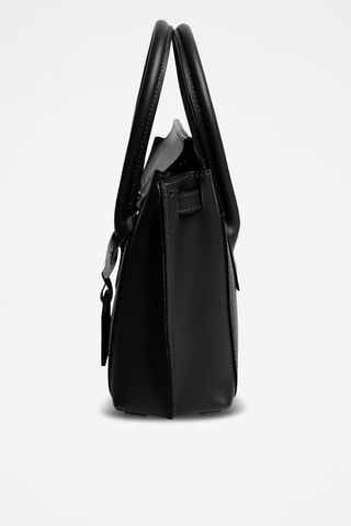 Borsa a mano in pelle - Nero