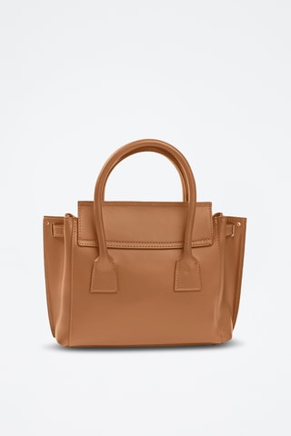 Borsa a mano in pelle - Marrone