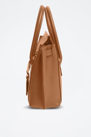 Borsa a mano in pelle - Marrone