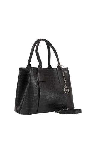 Borsa a mano in pelle Monviso - Nero