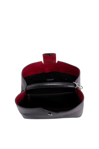 Borsa a mano in pelle Alassio - Dorato e nero