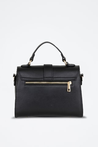 Borsa a mano in pelle Diomede - Nero