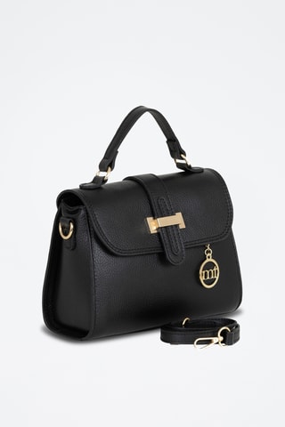 Borsa a mano in pelle Diomede - Nero
