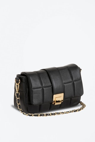 Borsa a tracolla in pelle Ofanto - Nero