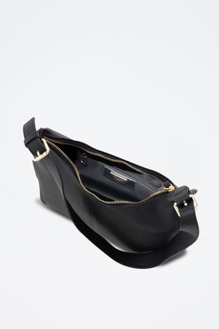 Borsa a spalla in pelle Ermanno - Nero