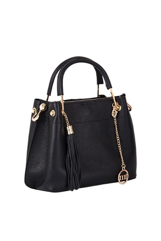 Borsa a mano in pelle Garda - Nero