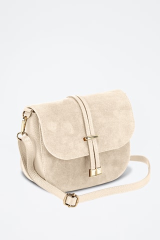 Borsa a mano in pelle Venosta - Beige