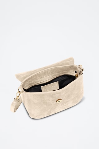 Borsa a mano in pelle Venosta - Beige