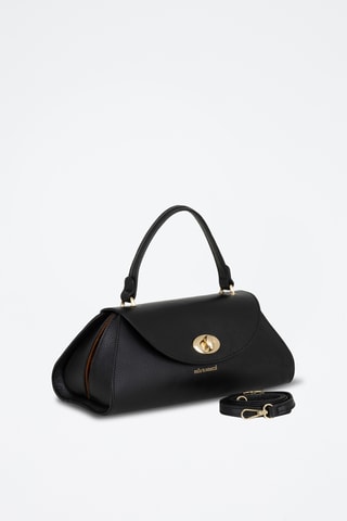 Borsa a mano in pelle Bardelli - Nero