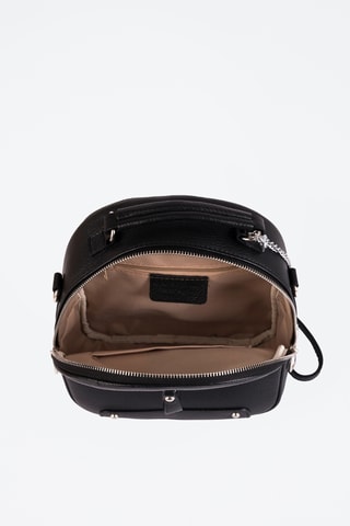 Zaino in pelle Cerboli - Nero