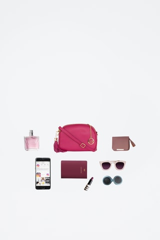 Sac bandoulière en cuir Gradisca - Rose