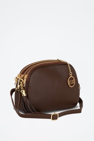 Sac bandoulière en cuir Gradisca - Marron