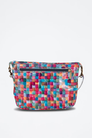 Borsa a tracolla in pelle Famagosta - Multicolore