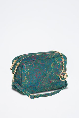 Borsa a tracolla in pelle Zamagna - Verde