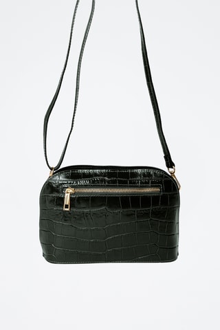 Borsa a tracolla in pelle - Verde