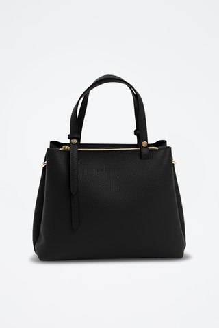 Borsa a mano in pelle - Nero