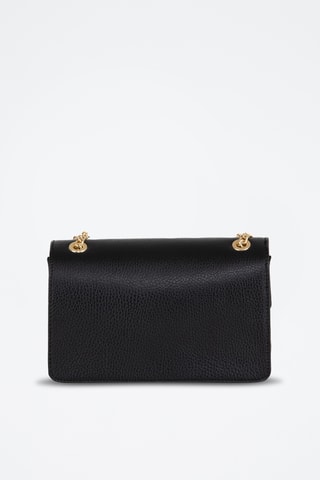 Sac bandoulière en cuir Bagarotti - Noir