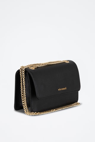 Sac bandoulière en cuir Bagarotti - Noir