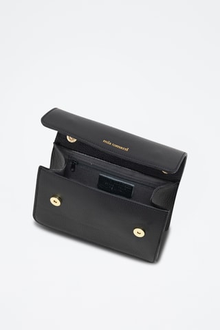 Sac bandoulière en cuir Bagarotti - Noir