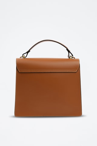Borsa a mano in pelle - Marrone