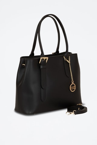 Borsa a mano in pelle Camerino - Nero