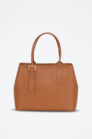 Borsa a mano in pelle Camerino - Marrone