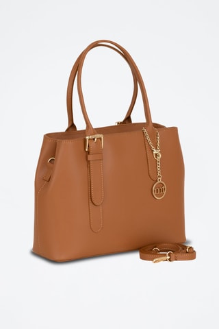 Borsa a mano in pelle Camerino - Marrone