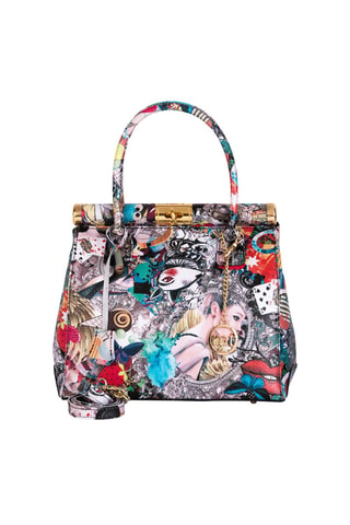 Borsa a mano in pelle Arcisate - Multicolore