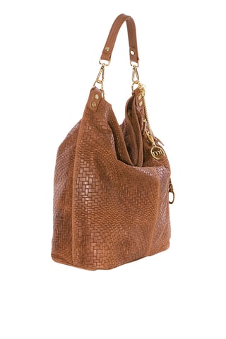 Shopping bag in pelle Niguarda - Marrone