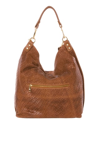 Shopping bag in pelle Niguarda - Marrone