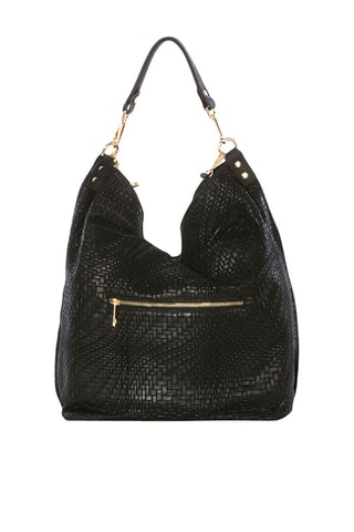 Shopping bag in pelle Niguarda - Nero