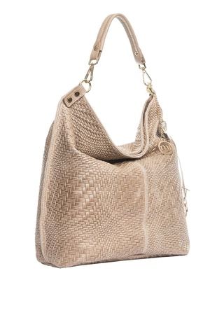 Shopping bag in pelle Niguarda - Marrone