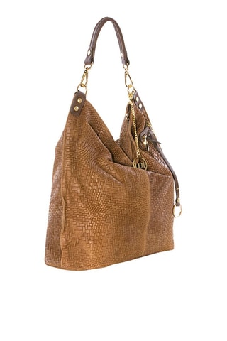 Shopping bag in pelle Niguarda - Marrone