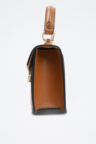 Borsa a mano in pelle - Marrone