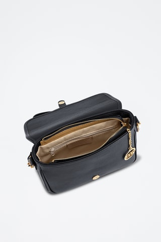 Sac bandoulière en cuir Madruzzo - Noir