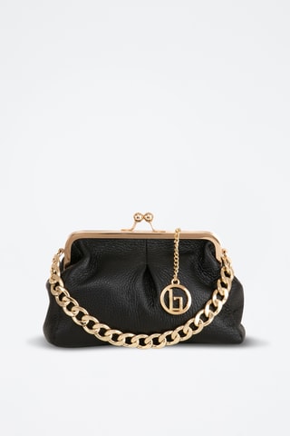 Borsa a mano in pelle Ciane - Nero