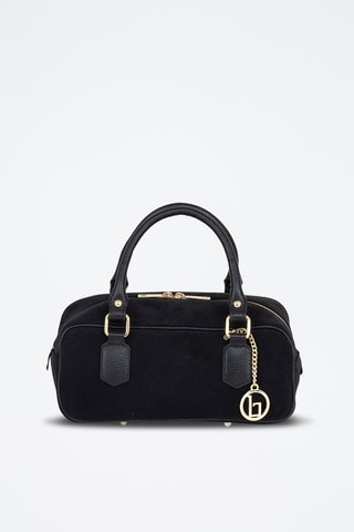 Borsa a mano in pelle Sardagna - Nero