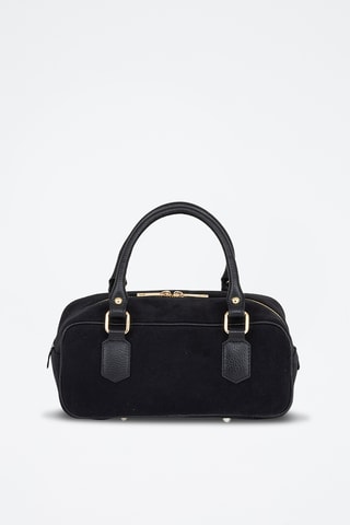 Borsa a mano in pelle Sardagna - Nero