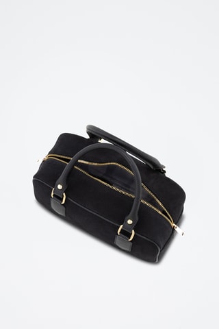 Borsa a mano in pelle Sardagna - Nero