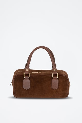Borsa a mano in pelle Sardagna - Marrone