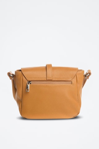 Sac bandoulière en cuir Mella - Marron