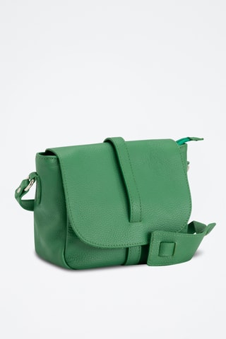 Sac bandoulière en cuir Mella - Vert