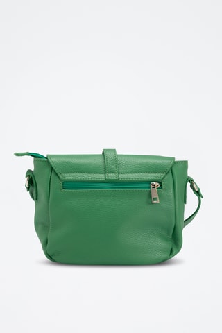 Sac bandoulière en cuir Mella - Vert