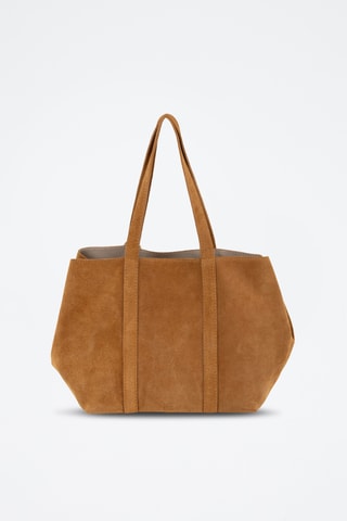 Shopping bag in pelle Belisario - Marrone