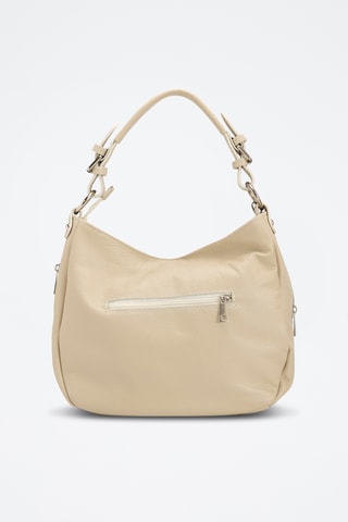 Borsa a spalla in pelle Monate - Beige