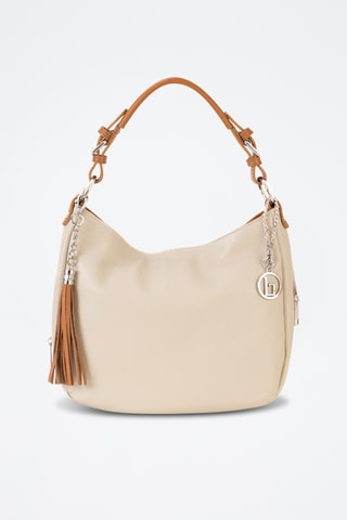Borsa a mano in pelle Garga - Beige