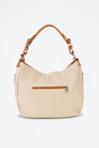 Borsa a mano in pelle Garga - Beige