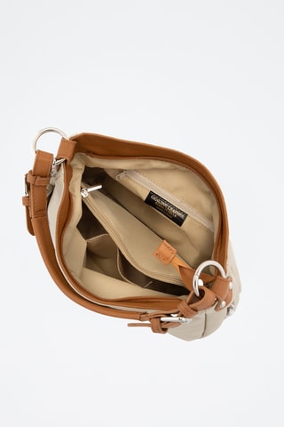 Borsa a mano in pelle Garga - Beige